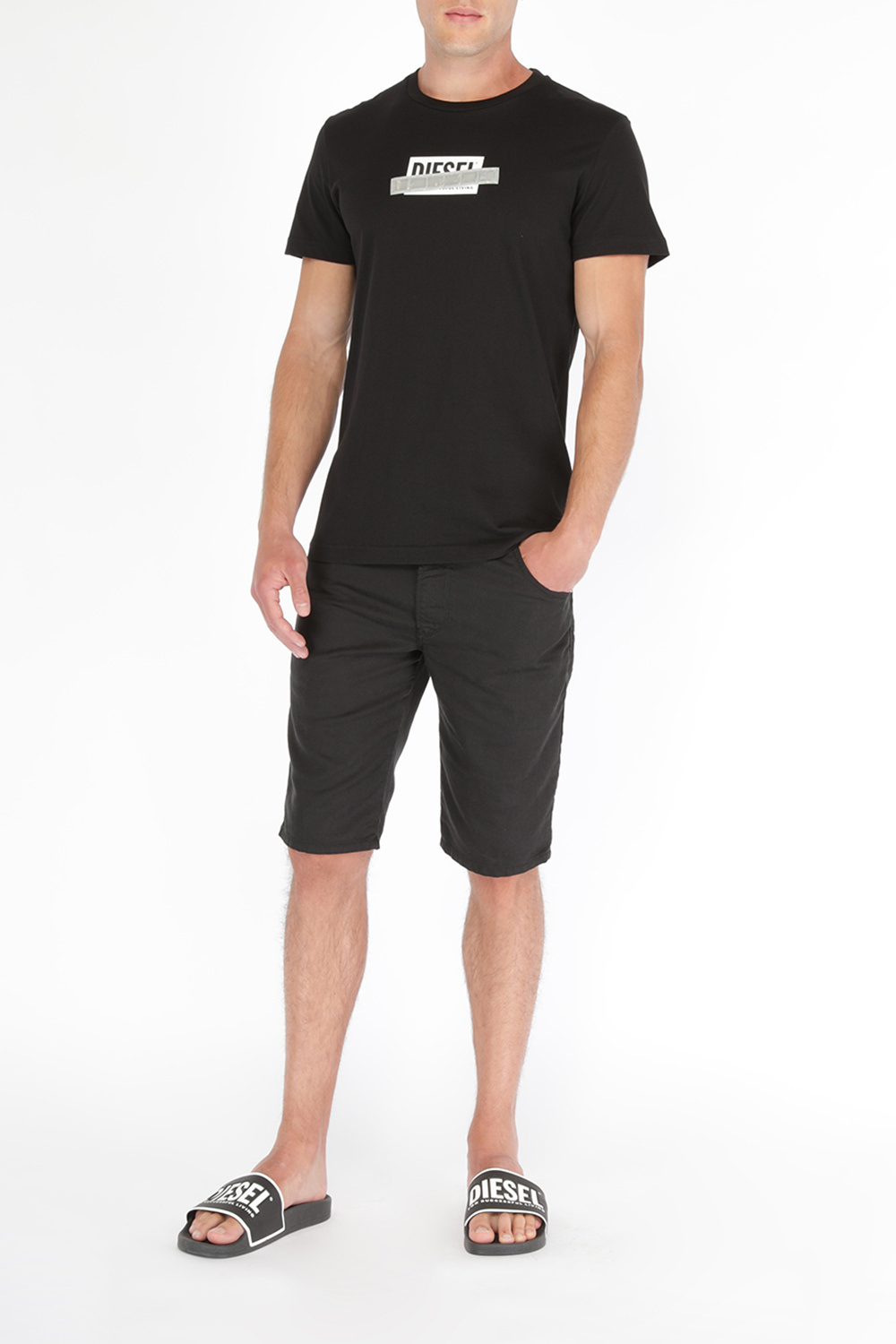 Krooshort JoggJeans in Black